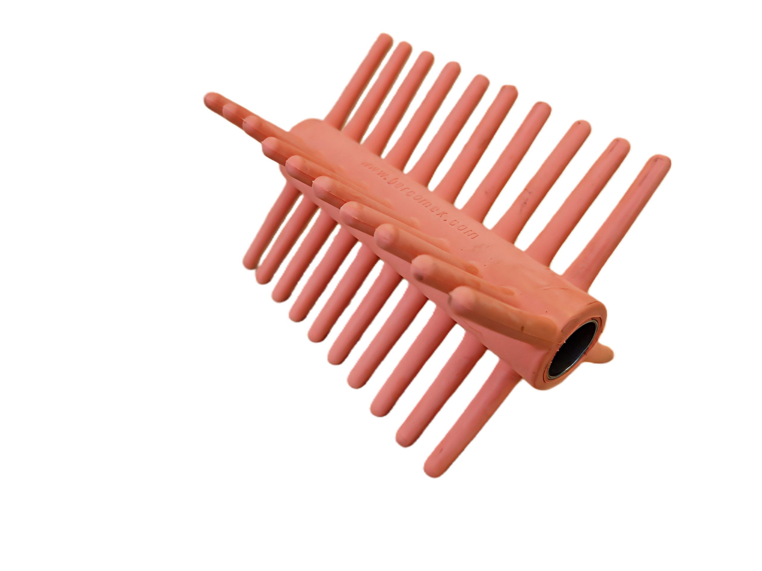 Borstel zacht rood Diameter=110mm