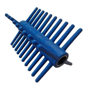 Borstel blauw Hard 110mm